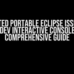 Updated portable Eclipse issues in PyDev interactive console: A Comprehensive Guide